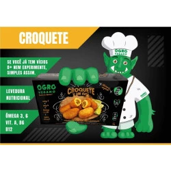 Croquete de Carne Vegetal Ogro Vegano 450g