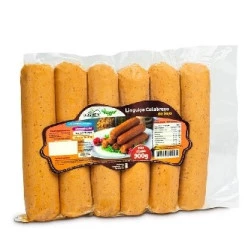 Linguiça de Soja Vegges Calabresa 900g - Goshen