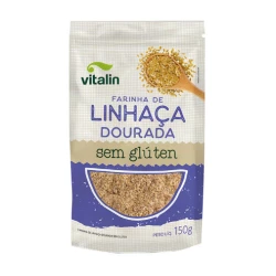 Linhaça Dourada Farinha 150g - Vitalin