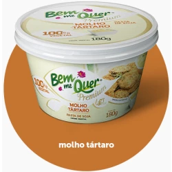 Bem Me Quer Pasta Sabor Tártaro 180g Life Co