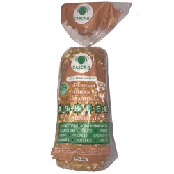 Pão Casca B Sem Gluten, Sem Lactose, com Função Anti-Inflamatória 400g PRÉVENDA - ENTREGA  A PARTIR DE 29/07/25