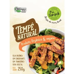 Tempe de Soja Orgânica não Transgênica Pró-Tempeh 250g 
