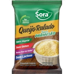 Queijo Ralado Vegetal Parmesão 50g - Sora