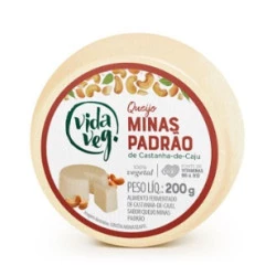 Queijo Vegano Minas Padrão de Castanha de Cajú 200g - Vida Veg