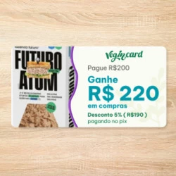 Veg.In Card Compre R$ 200,00e  Ganhe R$ 220,00