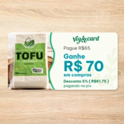 Veg.In Card Pague  R$65,00 e  Ganhe R$70,00