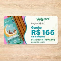 Veg.In Card Compre R$150 e  Ganhe R$165,00