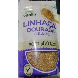 Linhaça Dourada Grãos 120g - Vitalin