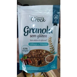 Granola Sem Glutem Linhaça e Tamaras 200g - Leve Croc