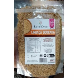 Linhaça Dourada 200g - Leve Croc