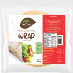 Wrap  Sem Glúten c/6ud - Vegano NutFree